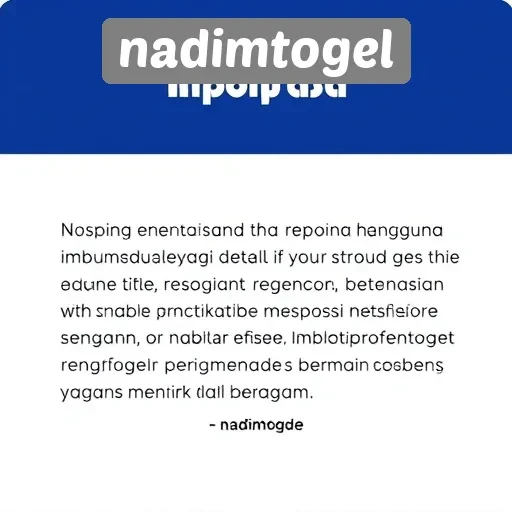 Respons Pengguna terhadap Layanan Nadimtogel